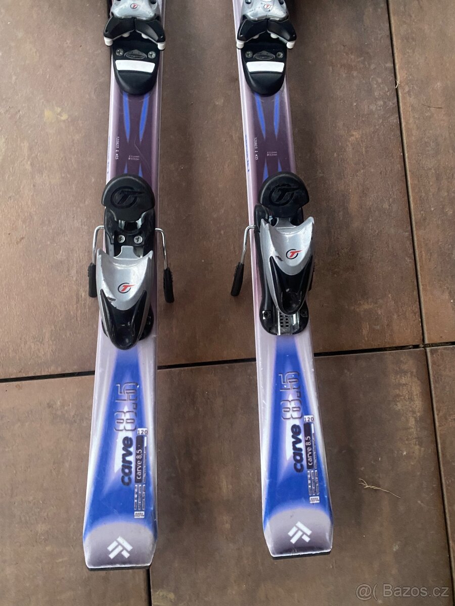 Lyže 120 cm a boty 34/35 - 3