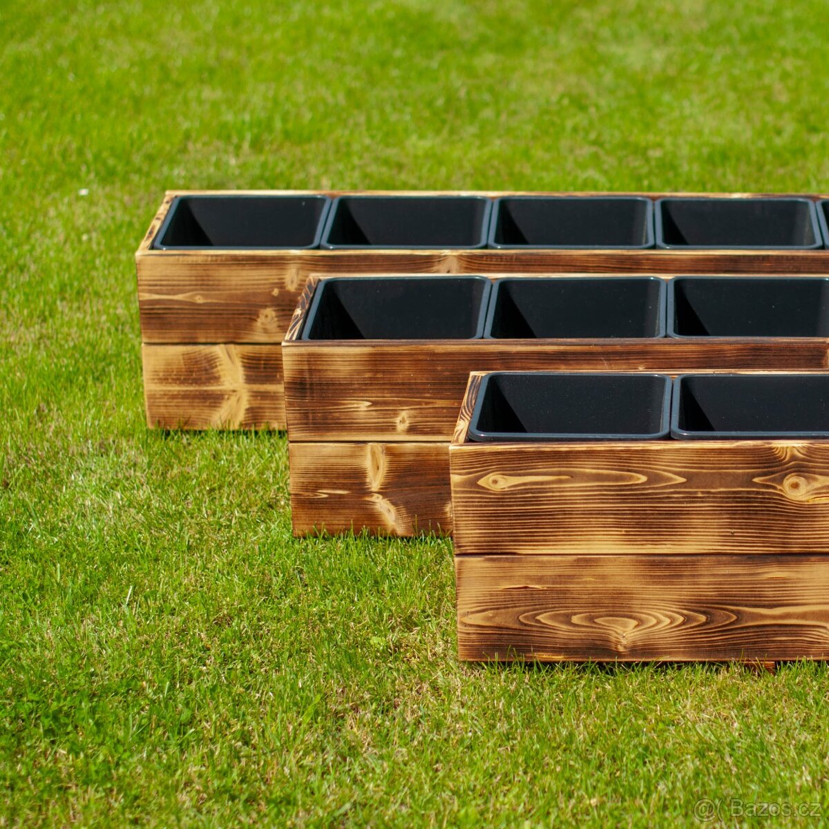 dřevěný truhlík 180 cm - VÝPRODEJ - 3