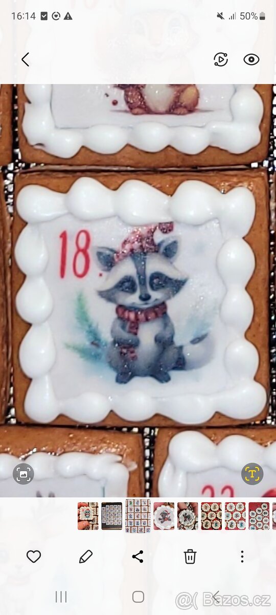 Perníčkový adventní kalendář - 3