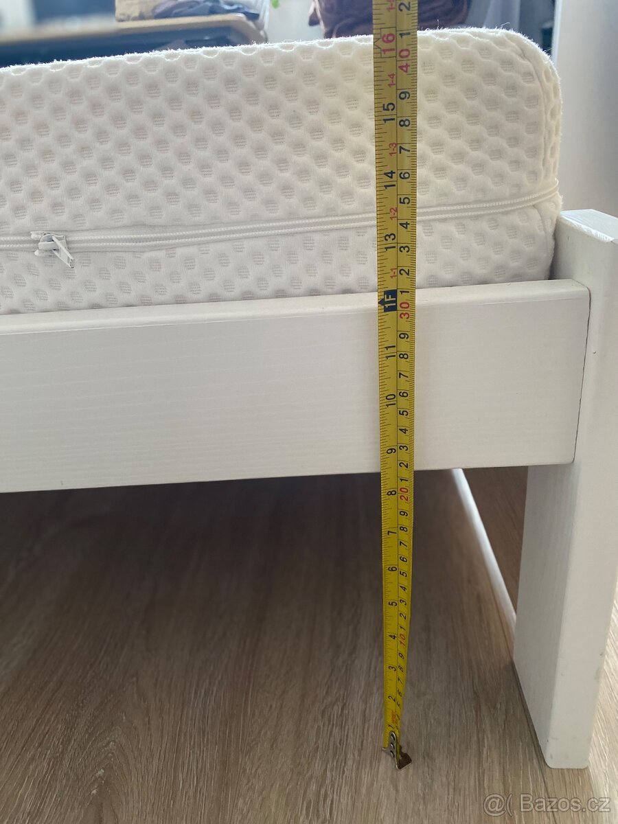 Prodám postel + rošt (s matracem) - 3