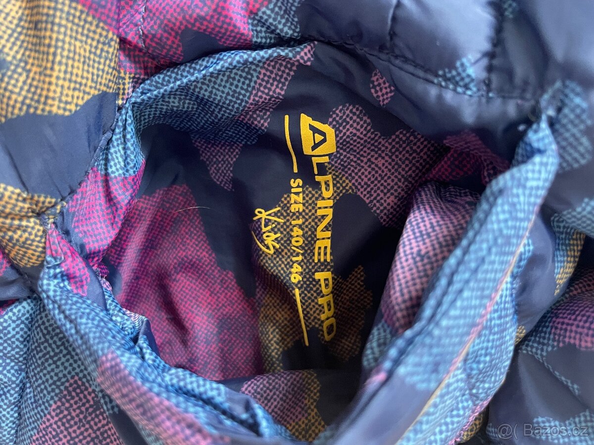 Dívčí oboustranná bunda Alpine Pro - 3
