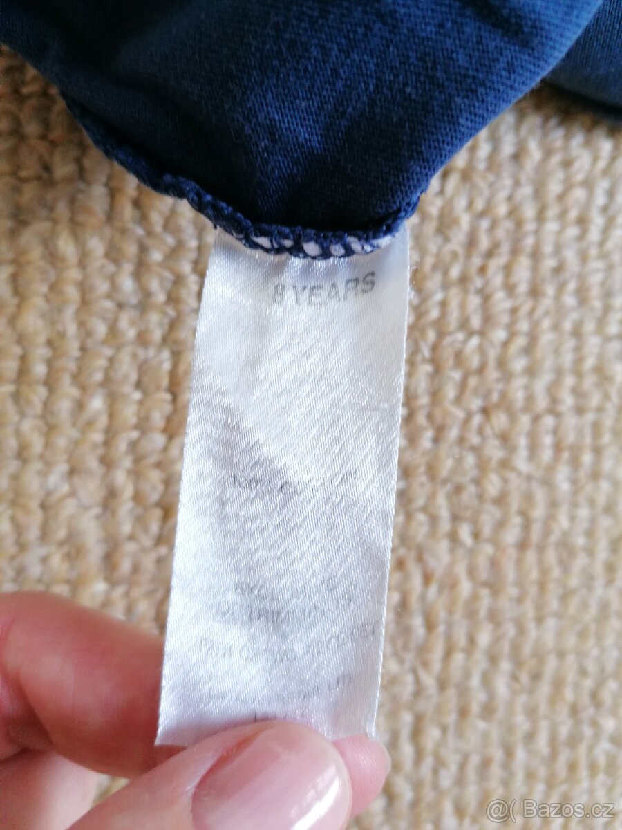 Modrobílé dvoudílné pyžamo Matalan, v. 122/128 - 3