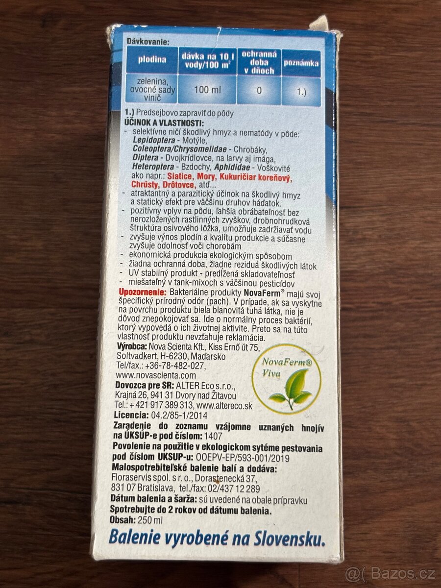 Biologické hnojivo NovaFerm Viva - 3