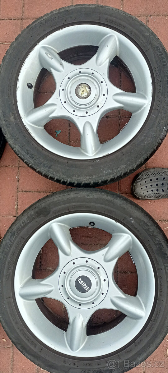ALU kola Mini Cooper, R16, sada - 3