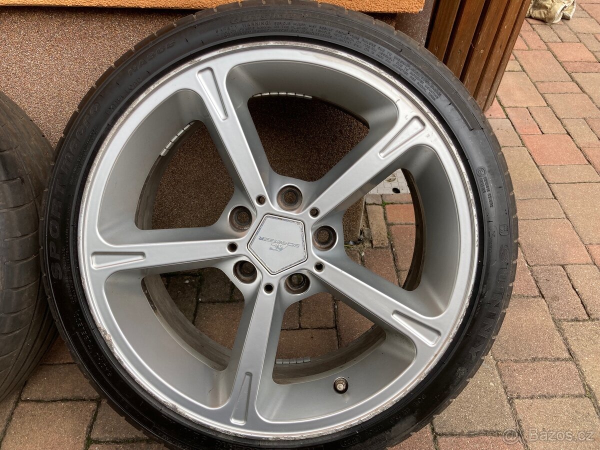 disky AC Schnitzer type IV s pneu 225/40 ZR18 - 3