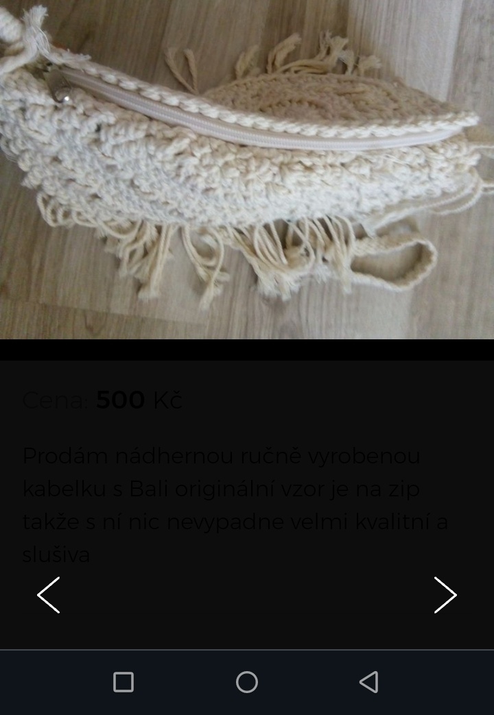 Dámská kabelka Macramé - 3