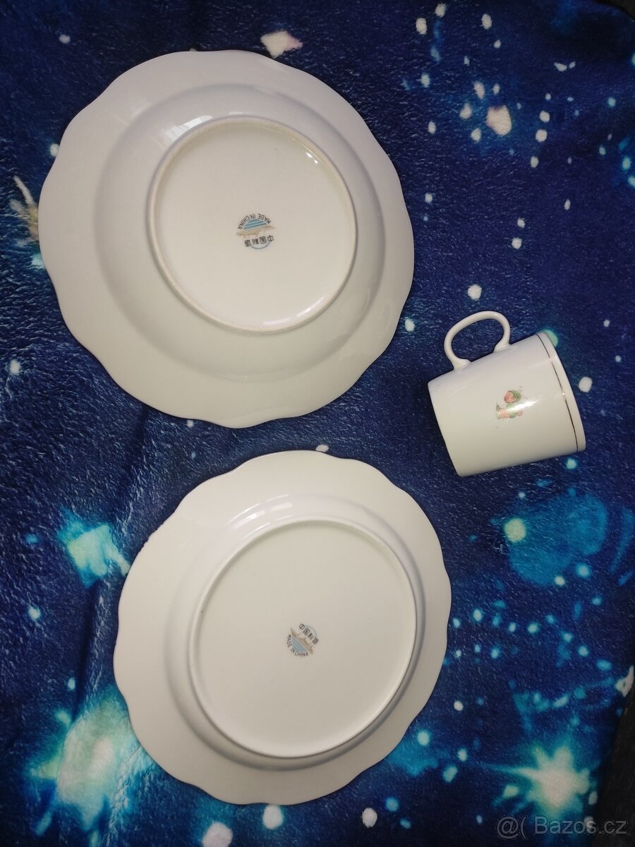 Retro dětský set talíře s hrnečkem - 3