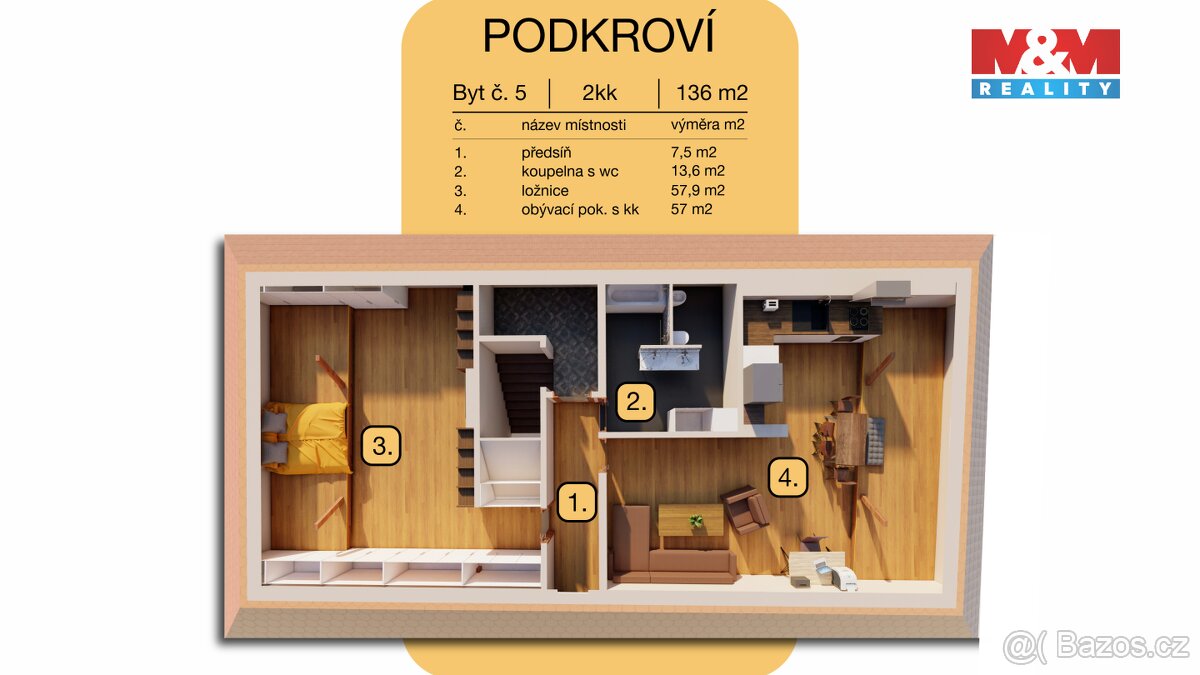 Prodej nájemního domu, 535 m², Prostějov, ul. Kostelecká - 3