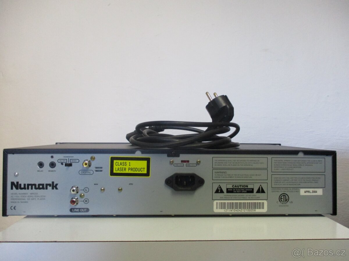 NUMARK CDN15/MPCD3 PROF.CD PLAYERS - 3