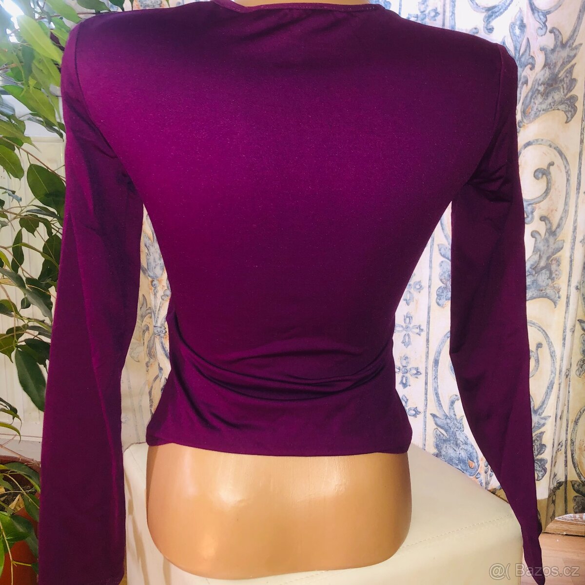 trickosdlouhymrukavem# vrstveni# fialovabarva - 3