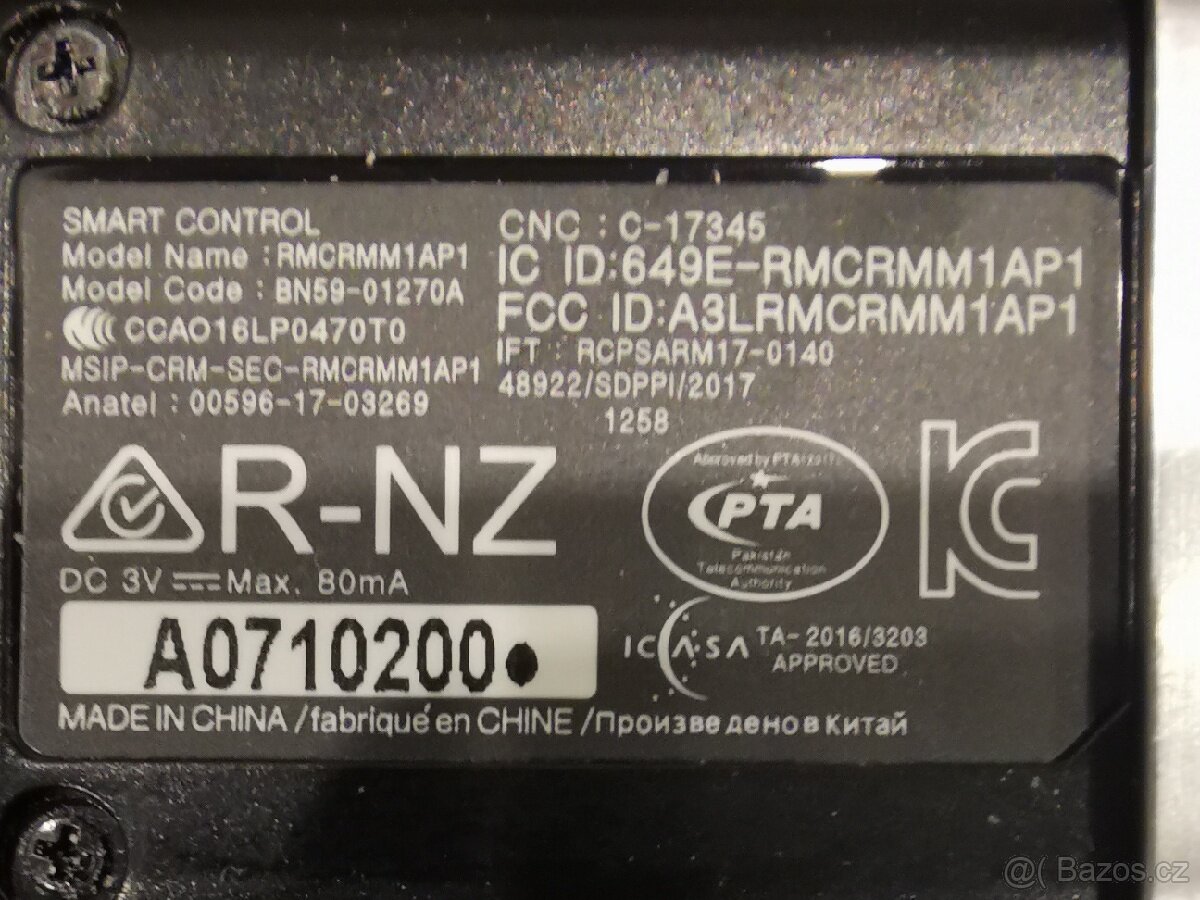 Dálkový ovladač originál Samsung - 3