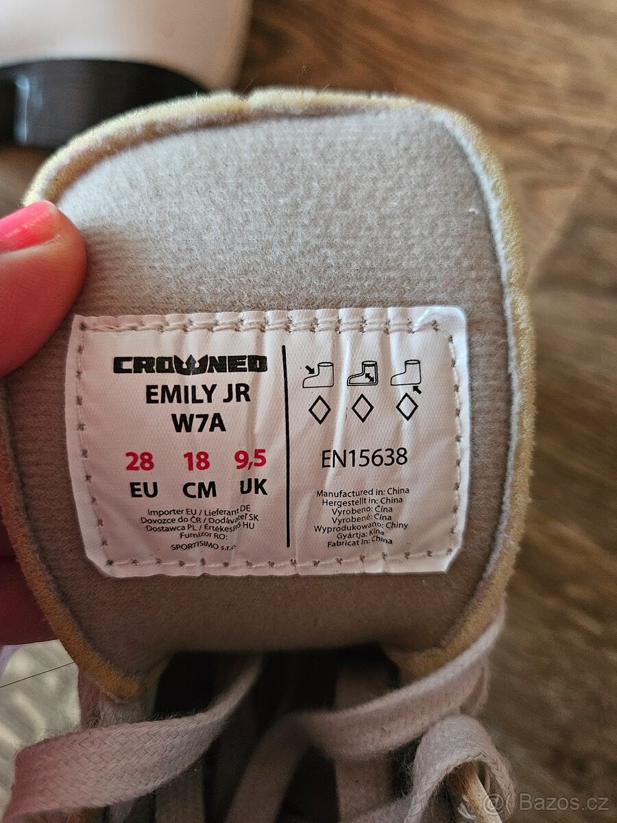 Lední brusle dívčí, vel. 28 - 3