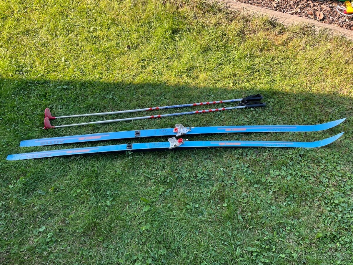 retro běžky Artis Diamant 681 + hůlky - 3