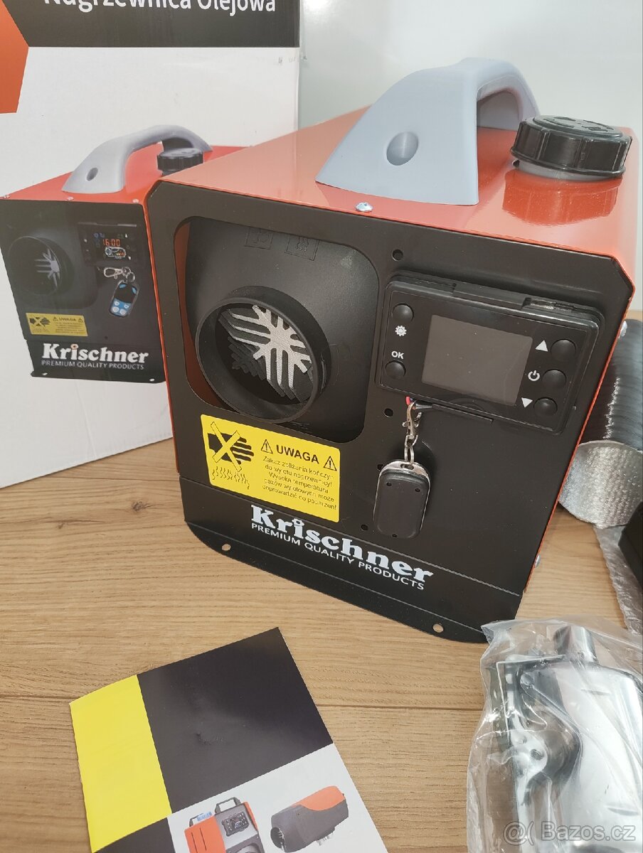 Naftové topení 12kw + adaptér 230V - 3