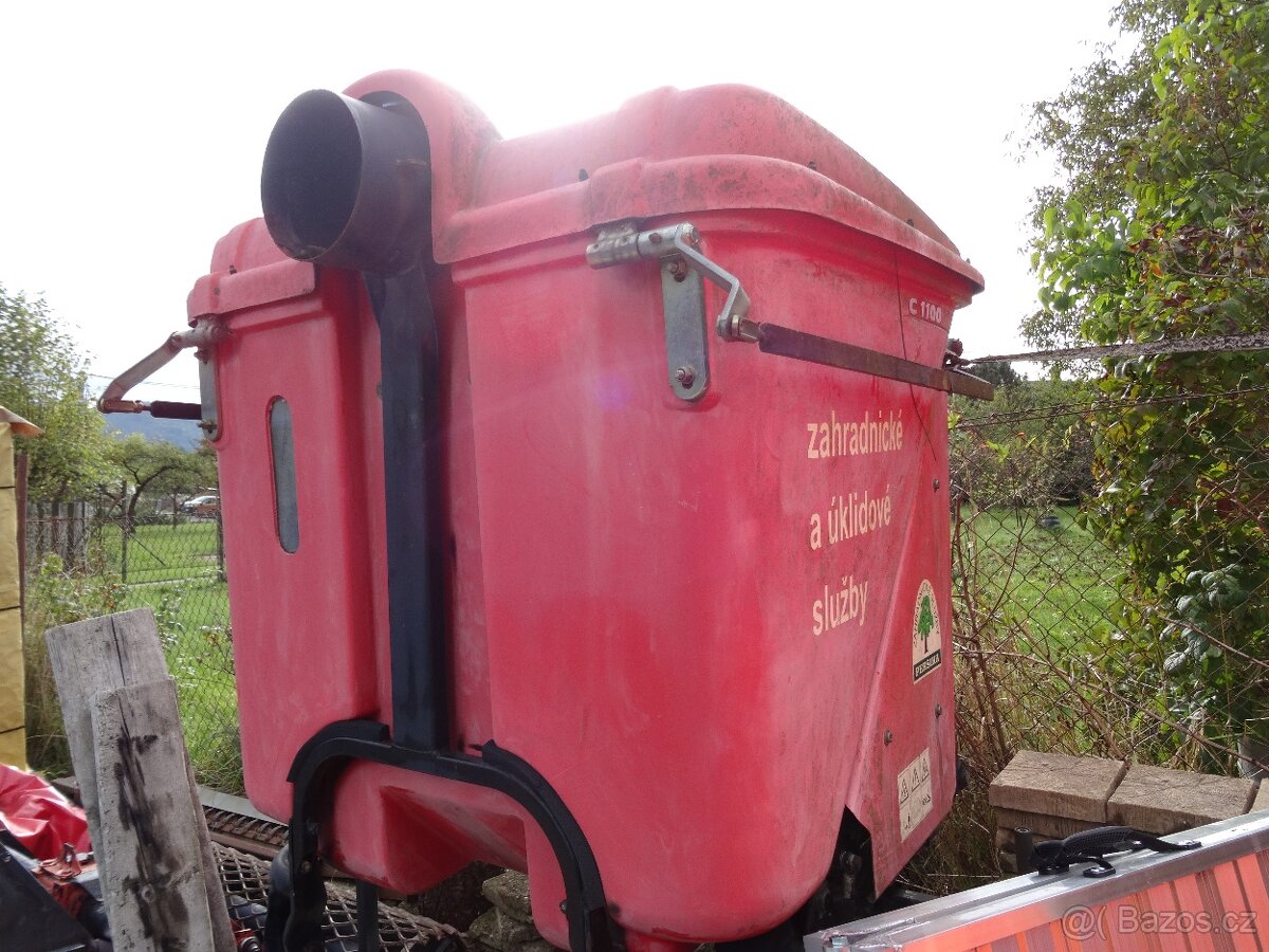 Sběrací nádstavba s hydraulickým vyklápěním do 2,2m - 3