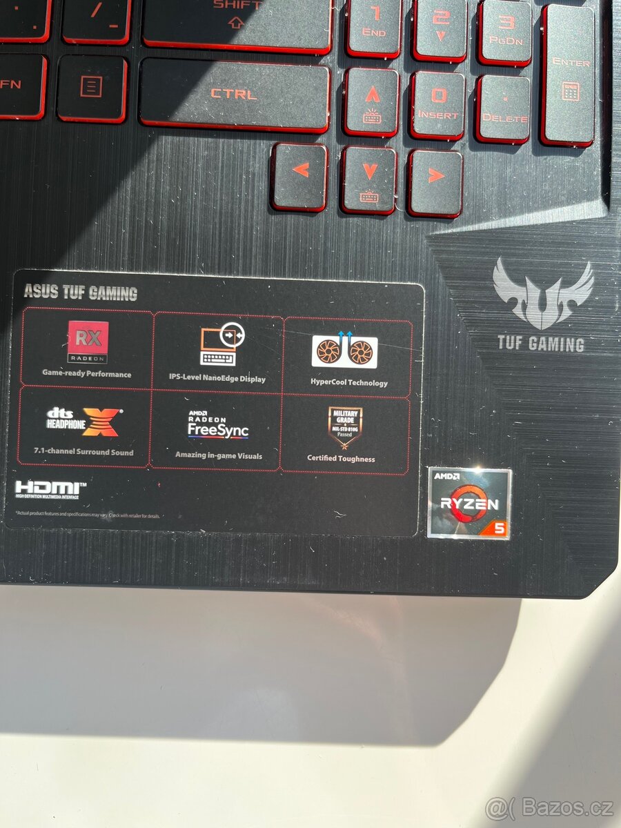 Herní notebook Asus TUF Gaming - 3