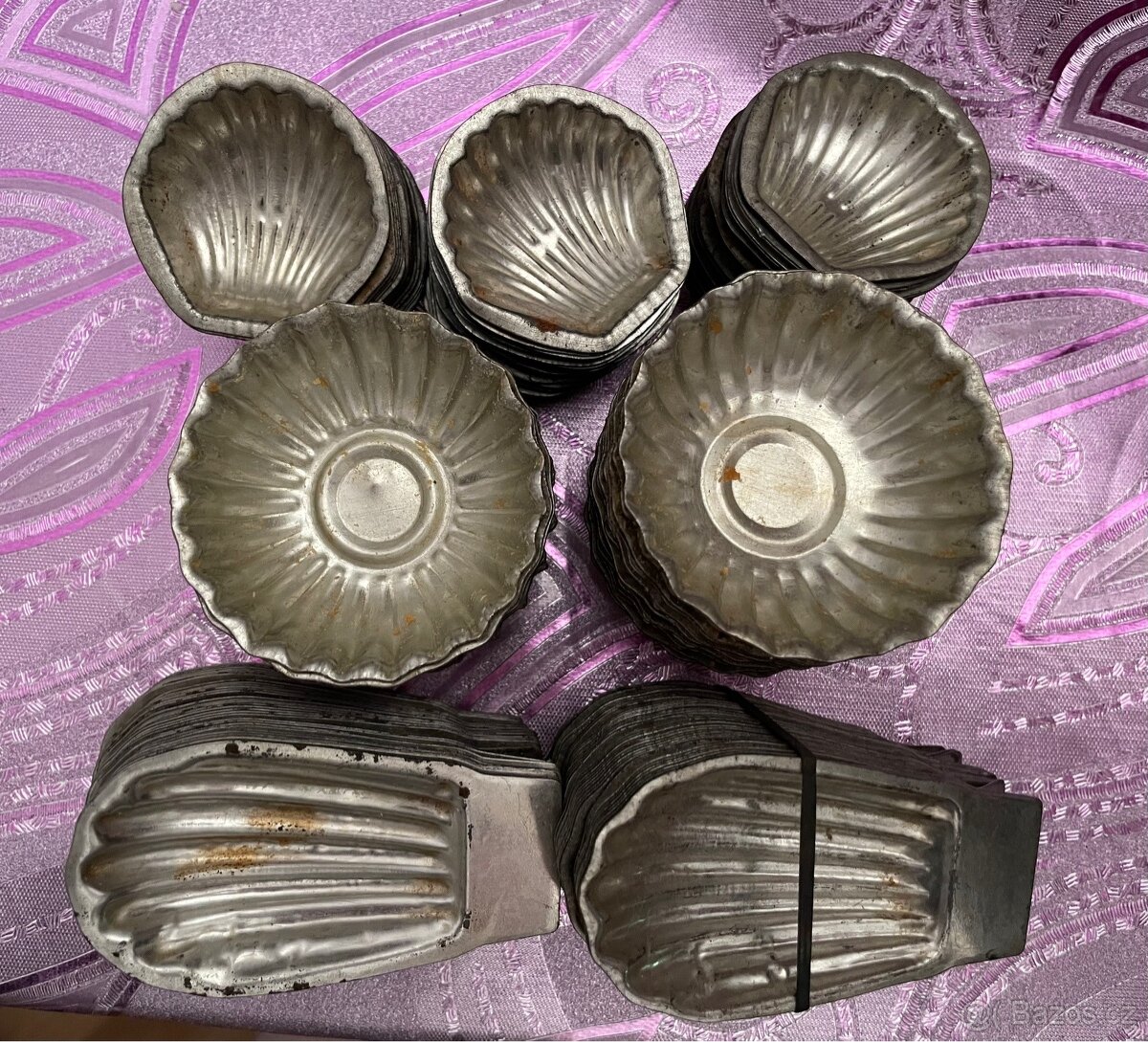 vánoční formičky po babičce - cena za vše, viz.fota - 3