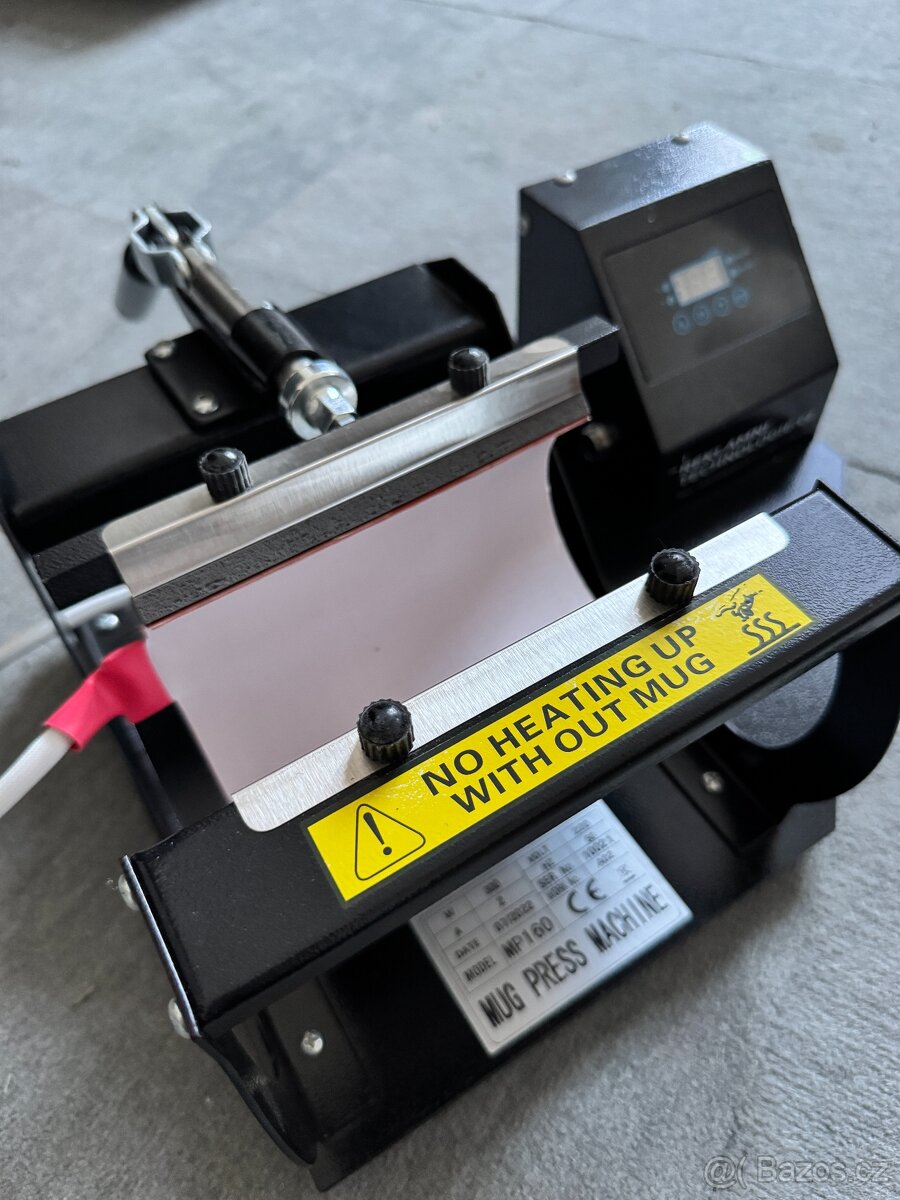 Sublimační lis na hrnky PRIME MP160 + objímky - 3