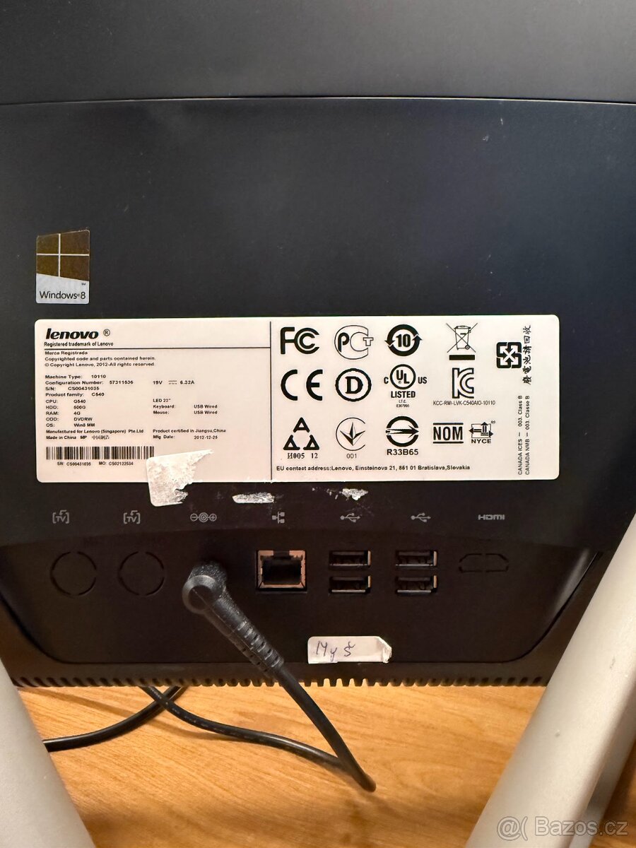 Lenovo IdeaCentre C540 - All-in-one PC - 3