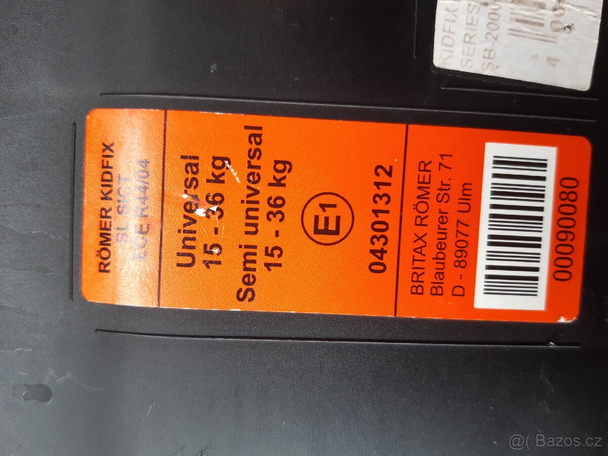 Dětská autosedačka 15-36 kg - 3