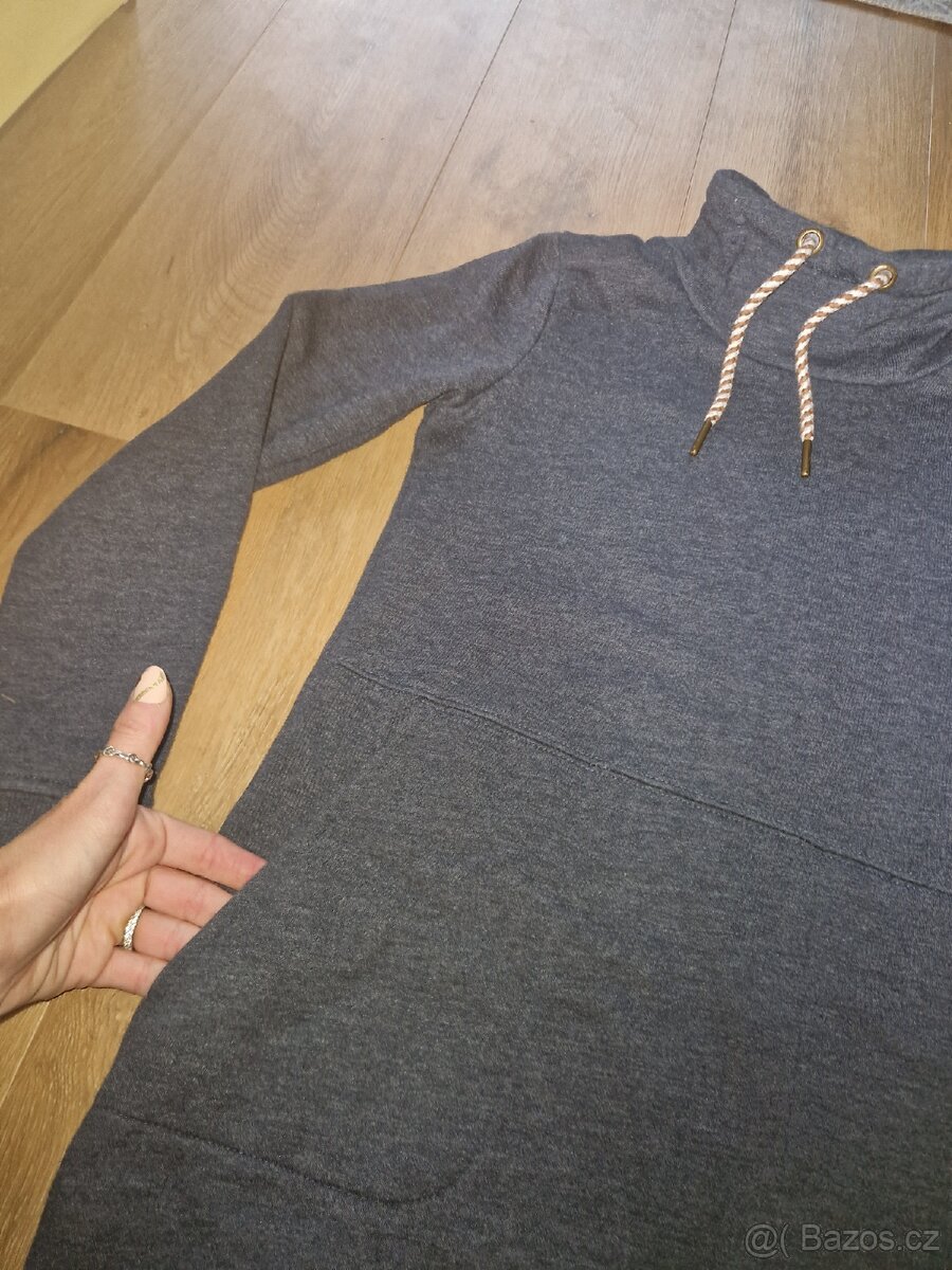 Sportovní mikina modrá dámská Xs i dívčí jako nová - 3