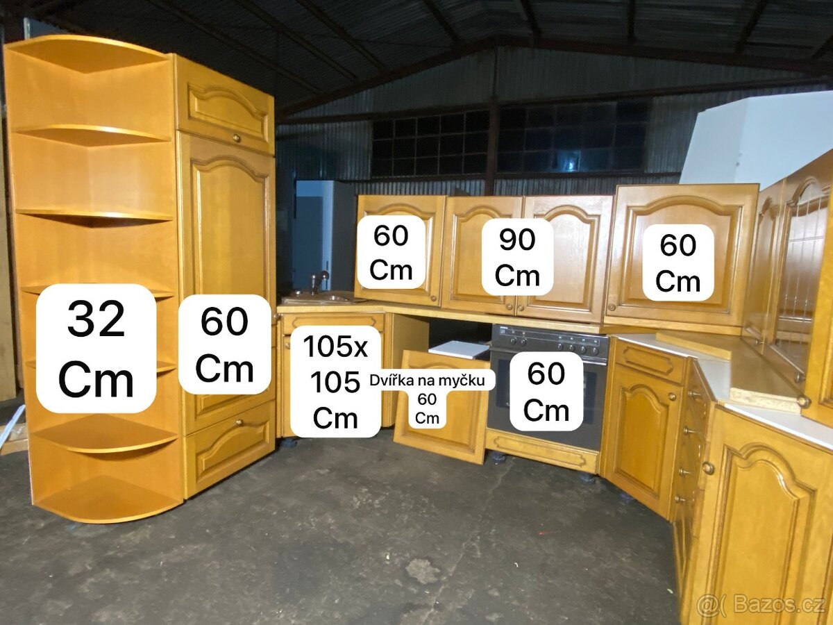 Masivní kuchyňská linka z Německa se spotřebiči - 3