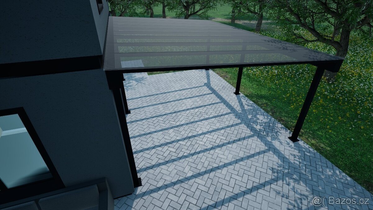 Přístřešek na auto, carport, zastřešení - 3