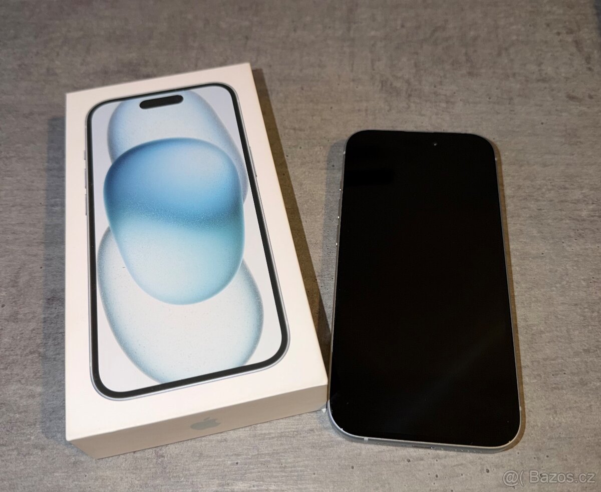 Iphone 15, 128gb světle modrý - 3