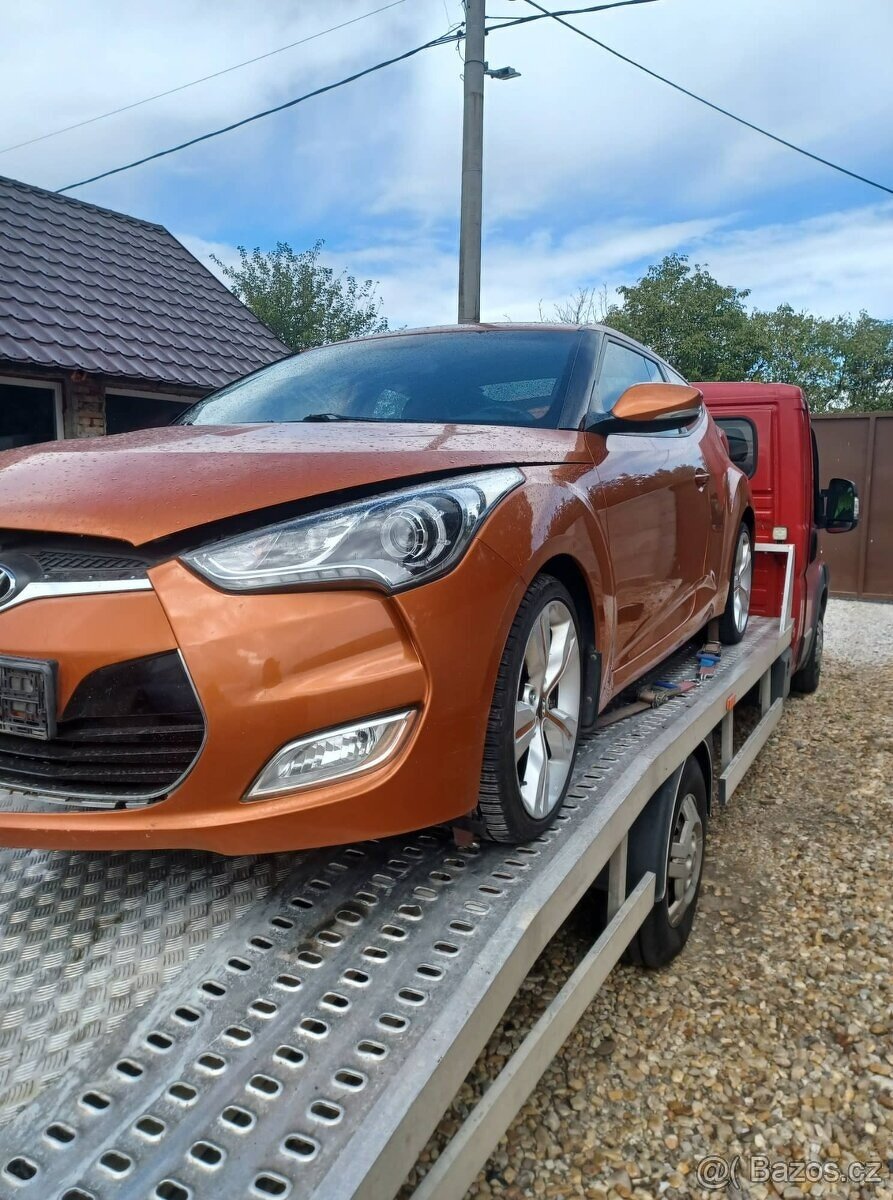 Rozpredám Hyundai Veloster 1.6GDI 103kw G4FD 2012Volať/sms/W - 3