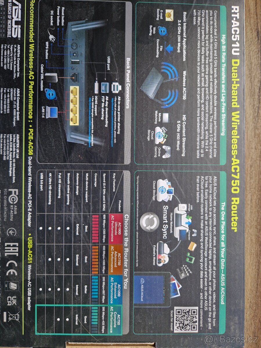 Wifi router Asus RT-AC 51U - 3