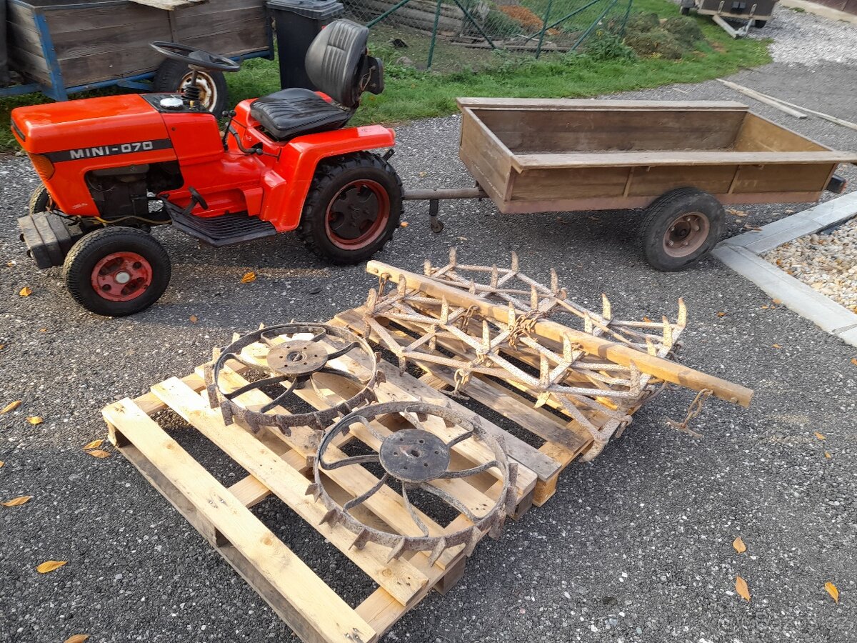 Vozík za malotraktor, čtyřkolku, auto - 3