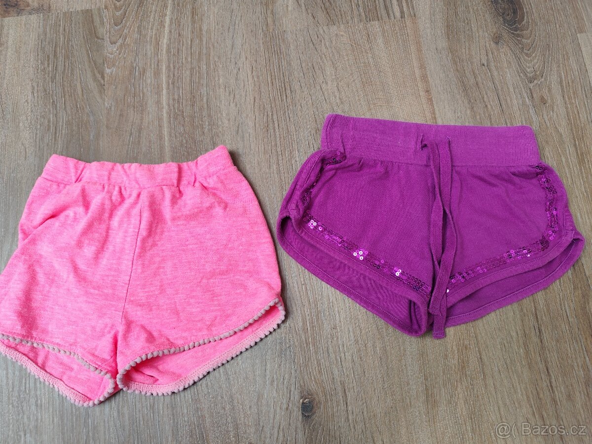 Šortky 2x - vel. 110 - 3