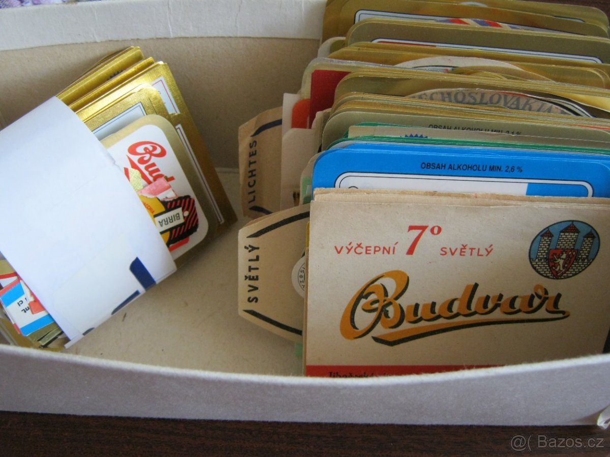 sbírka pivní etikety pivovar BUDVAR Č. Budějovice 1052ks - 3