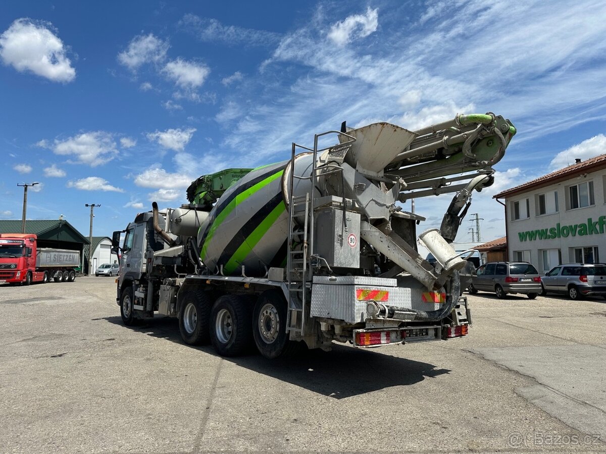 VOLVO FM 400 8x4 domiešavač 7m3 PUMI 2007 VIN 036 - 3