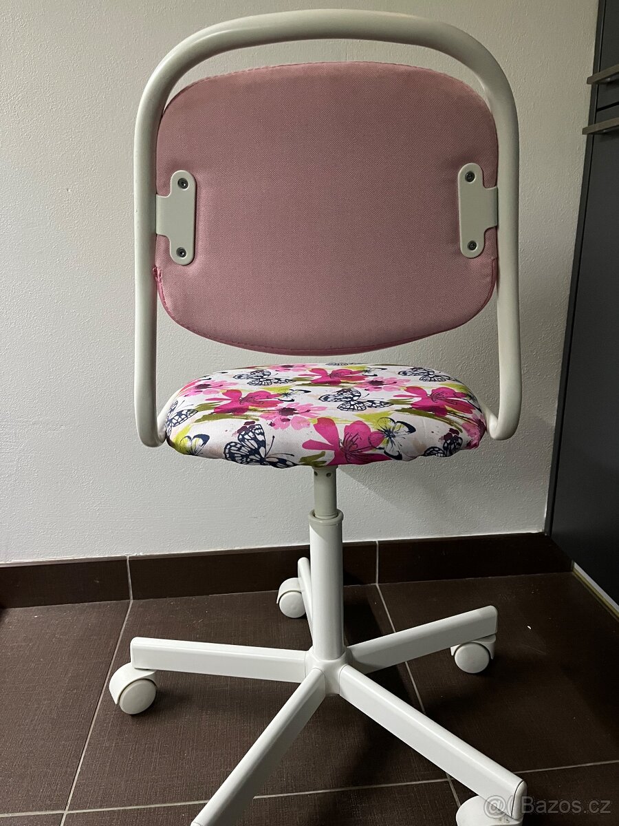 Dětská otočná židle k pracovnímu stolu z IKEA - 3