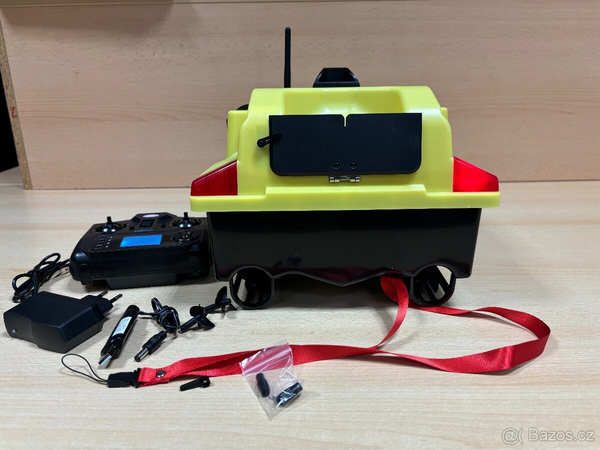 Tříkomora loďka s GPS s baterií 12000mAh včetně obalu - 3