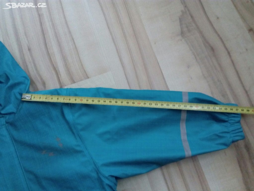 Pogumovaná , zateplená bunda vel.86-92 - 3