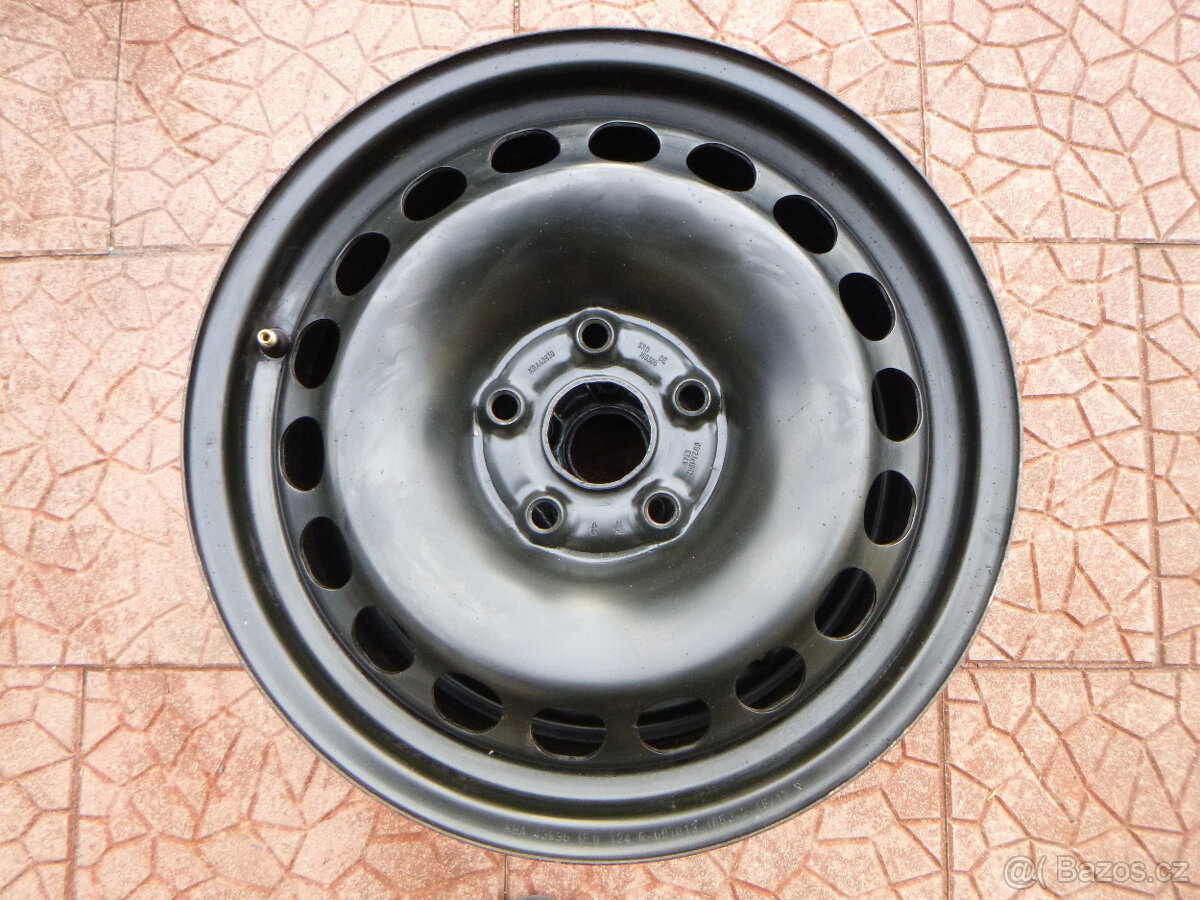 Plechové disky kola sada - Škoda VW 5x112 6,5Jx16 ET41 - 3