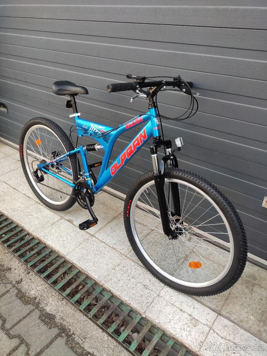 Nové celoodpružené kolo Olpran BLADE Full Disc 27,5" 19" r - 3