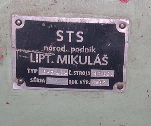 Bruska stojanová BAD 40 - 3