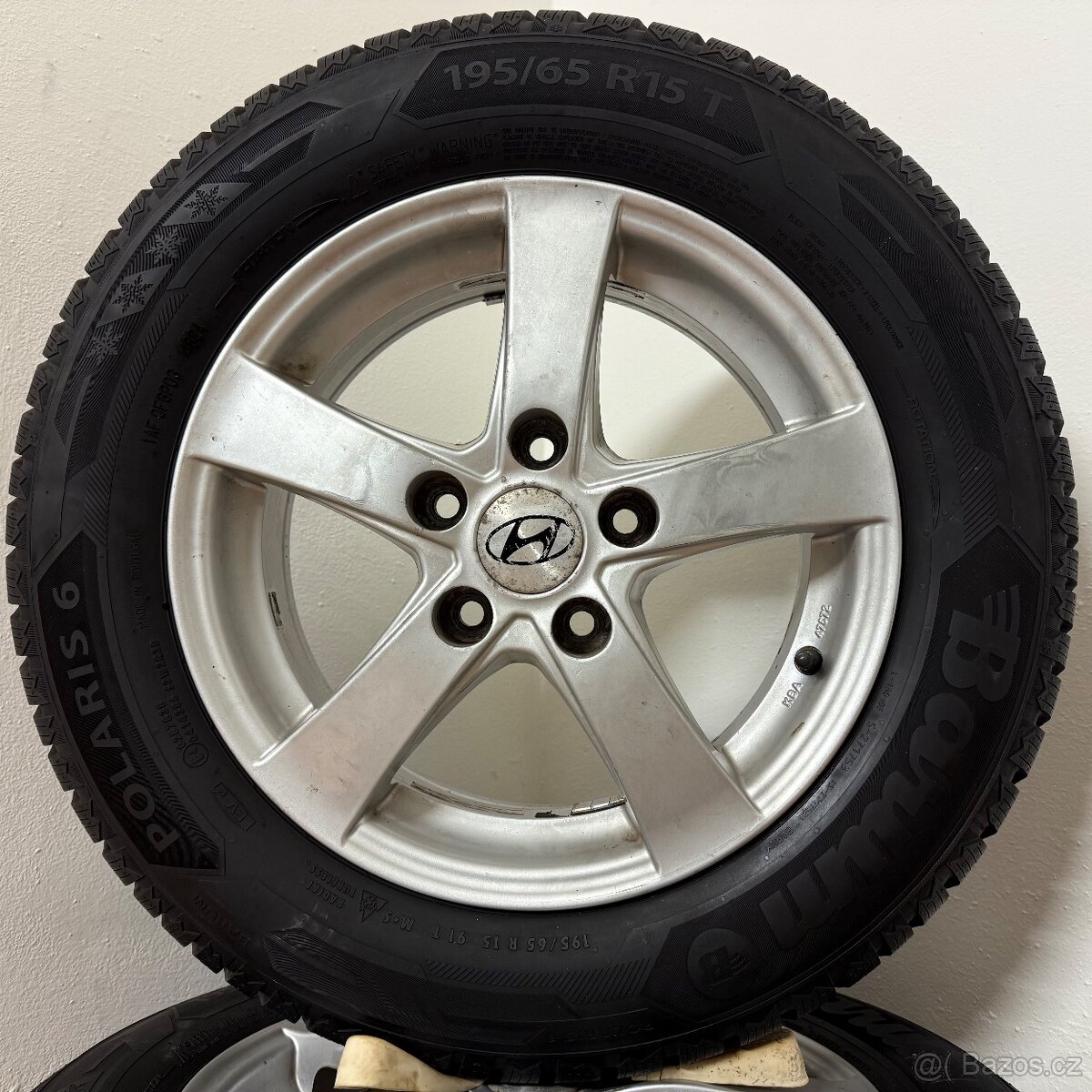 HYUNDAI/KIA 5x114,3 R15 ET45+ZIMNÍ 195/65R15 8,5mm - 3