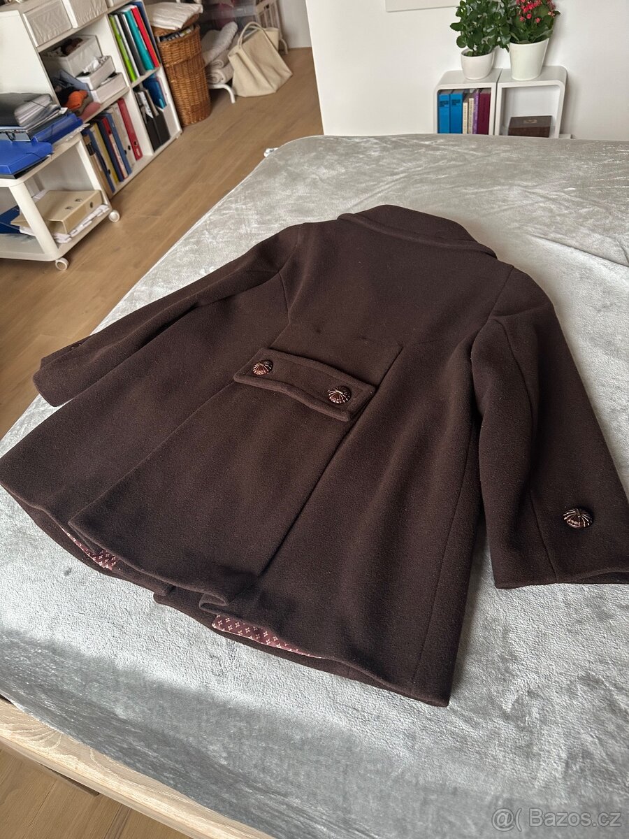 Flaušový kabátek Zara L - 3