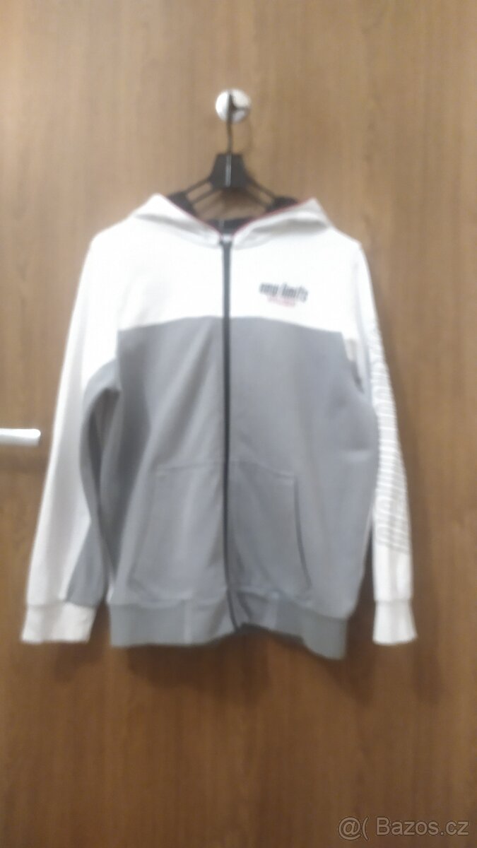 Bílá mikina, vel. 146/152, Zn C&A - 3