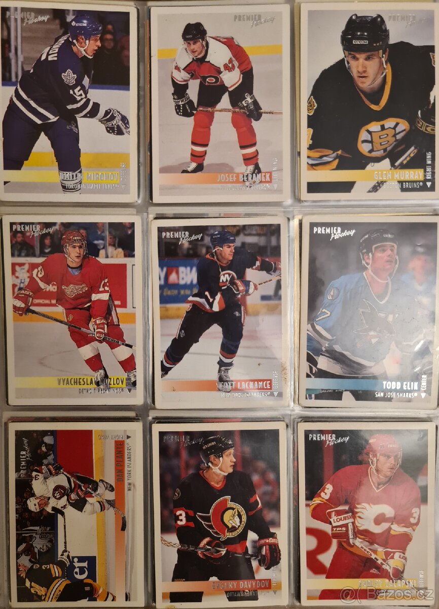 Hokejové kartičky NHL, inzerat 1z2 - 3