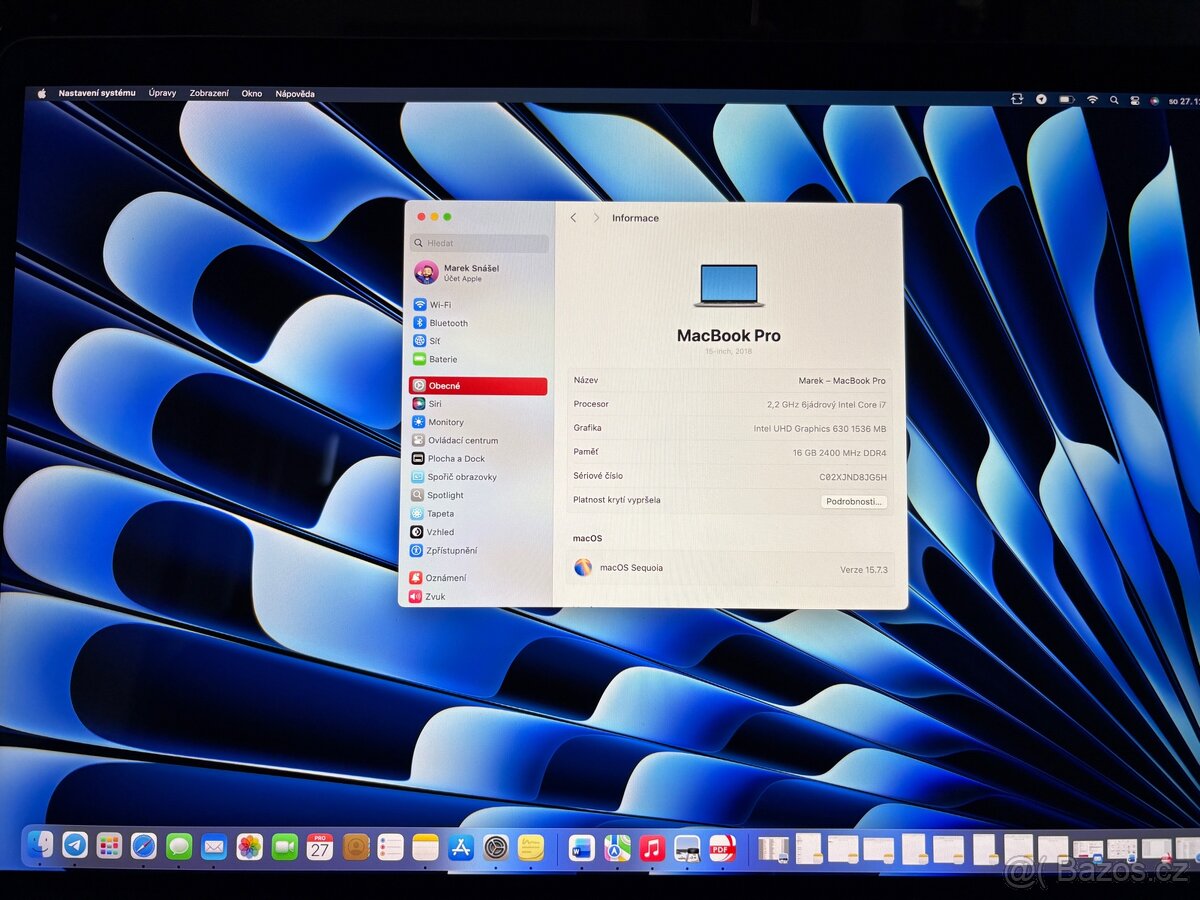 MacBook Pro 15,4 Touch Bar 256GB 2018 - 3