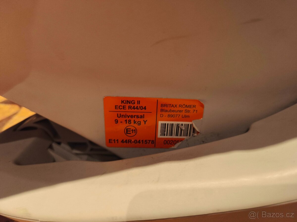 Autosedačka Britax 9-18kg - 3