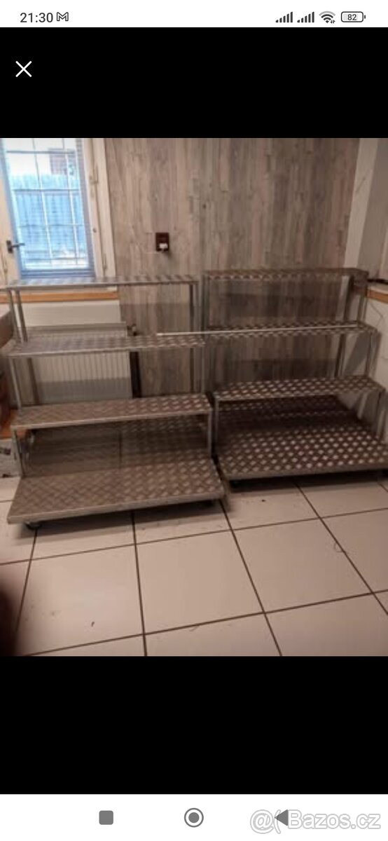 Nerezové stojany - 3