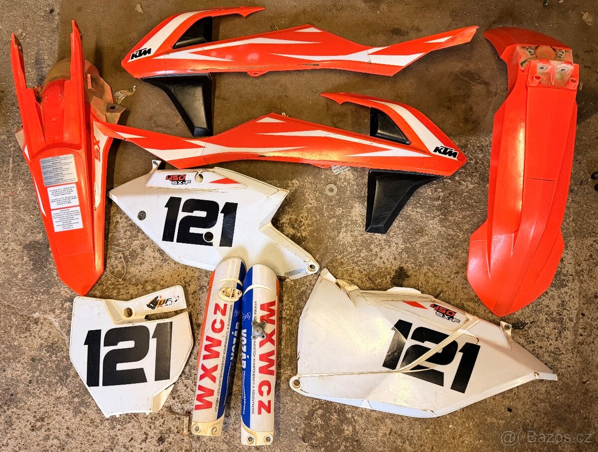 Sada plastů KTM - 3