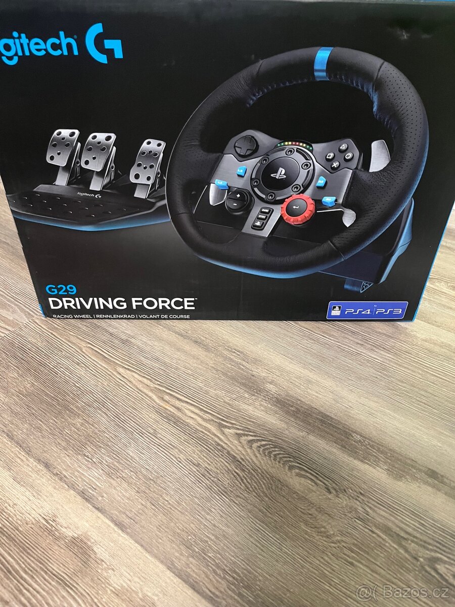 Logitech volant + řadicí paka - 3