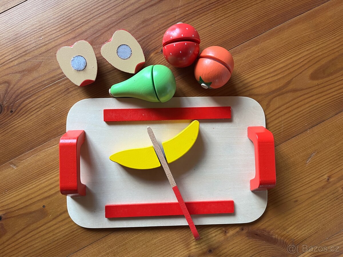 Dřevěná hračka k nácviku jemné motoriky - 3